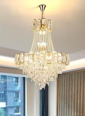 奢高档轻水晶吊灯客厅主奢灯山中灯华具2025卧室91560餐厅灯