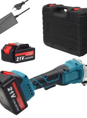 21V无刷锂2电1无品牌/00m15mm型电动角磨机充电抛光机角机向磨光m