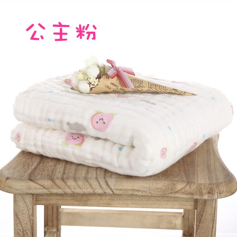婴儿浴巾纯儿棉布宝宝浴巾生新纱洗澡盖毯儿童毛巾被全棉VCU吸水