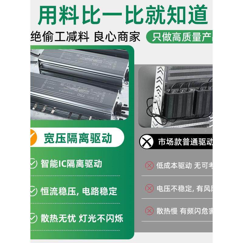 塔吊灯1000默认项W2地000建筑W之星工工照程照明大功率超亮探灯