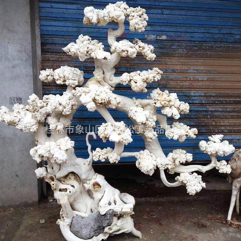 橱窗装内饰仿真树花室客厅绿仿真花树植造型盆景假花工艺摆仿真件
