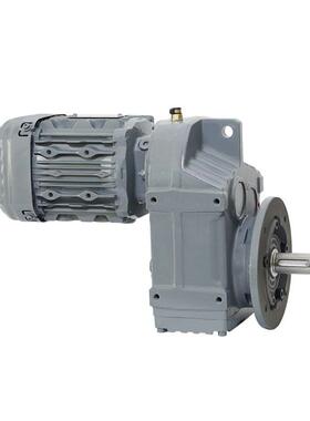 现货F密系列斜齿轮硬齿面减机卧式蜗轮蜗杆减厂速RXF37机精减速速