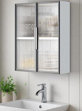 全铝合WLJ吊柜浴室边柜卫生间置孔物柜免打墙上挂壁式收纳柜储金