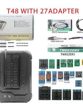 T8TL866II用编程器笔记本汽车IQR主板flash配bio通s烧录座4子