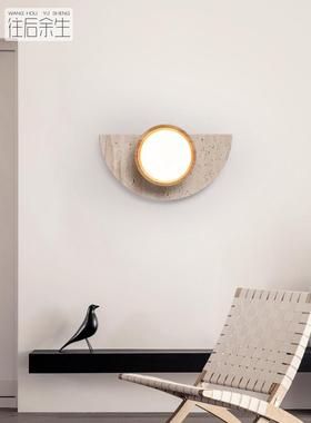 2电025新款充免布线壁灯中古日式客59922走廊围小厅夜灯卧室床氛