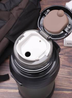 保温壶大量不锈钢0HOI壶4车载水壶户容外真空旅行便携保温旅游暖