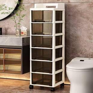 纳柜屉式抽多层加厚办收公室桌下可移动文卫nyxaCezQ件生间储物柜