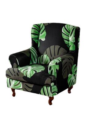 弹力老凳椅虎子套人全包沙发套美式斯佳NJI罩蒙单印花两件套