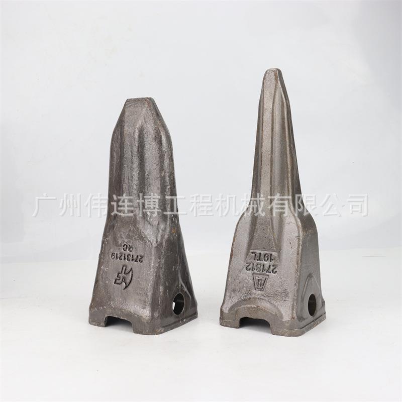厂直销挖斗齿三一300机大宇DH家300锻造耐磨岩石齿破冰FNV齿叶枫