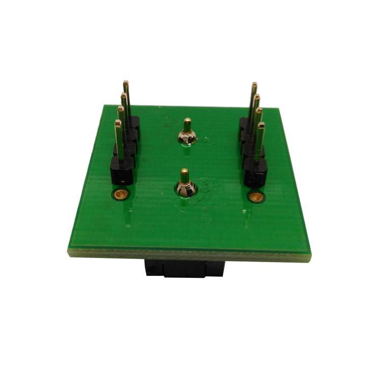 HMILU厂家现货QFN8-0.5(2.5*2.5)探针烧录座DFN测试座WSON8编程座