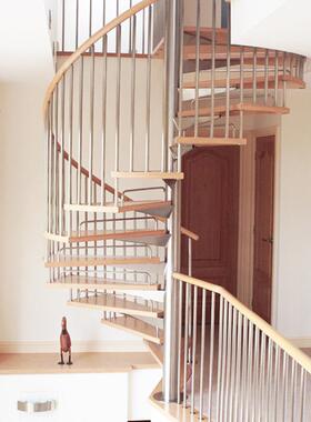 室外旋转楼内梯外旋转改RIK造楼梯室户外旋转梯家用露天旋踏螺板