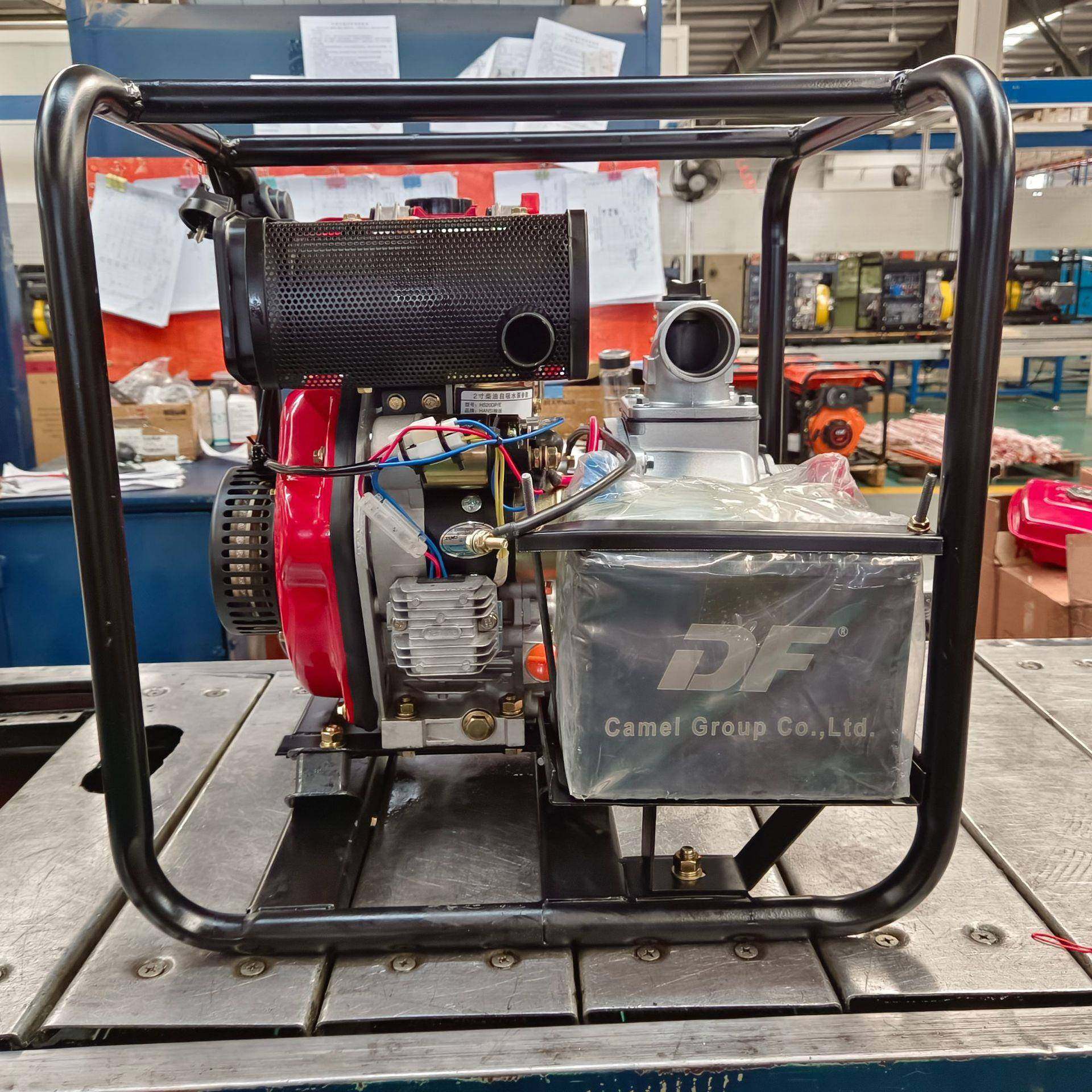 手动KSJ冷柴油机水泵手动2寸寸4寸四冲程农抽用水风机