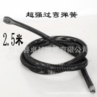 管道疏塞通机水器th+cjz通下道工具弹簧家用店宾饭馆下水管道堵用