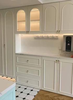 广美式衣实定制白蜡柜木简约49330卧室衣帽间整体衣橱别墅州原木