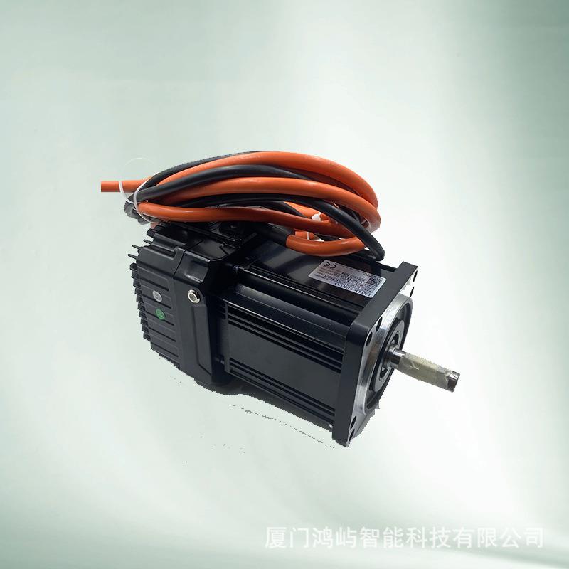 实时反馈电磁控制伺服电机减速机一体式60法兰伺服驱动马达电机