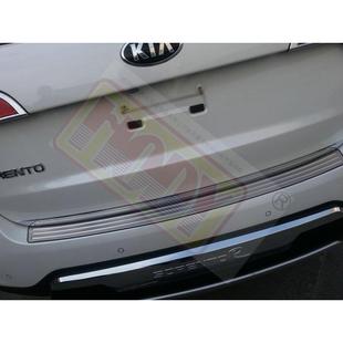 饰条 索兰托后护板新索兰托后备箱护板尾箱门内置踏板装 14款