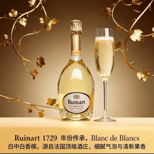 法国原瓶进口白中白起泡酒葡萄酒