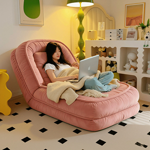 懒人沙发可躺可睡大型人类狗窝可折叠卧室大沙发单人沙发懒人小窝