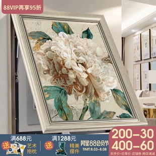 装饰电表箱装饰画横长款竖款现代简F约配电箱遮挡免打孔欧式美式