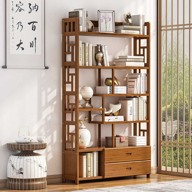 博古架实木中式茶叶架展示柜小型多宝阁置物小型摆件书架茶室隔断,住宅家具,多宝格/博古架,淘宝优惠券,粉丝福利购,淘宝优惠卷