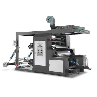 立胜2色柔版印刷机生活纸拷贝纸无纺布层叠式高速柔板印刷机