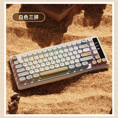 迷你小型静音键盘机械手感有线笔记本电脑办公打字专用电竞游戏