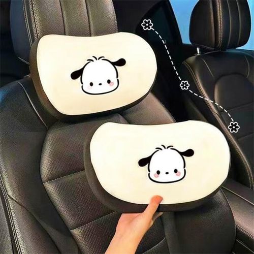 头枕腰靠车用大气汽车坐垫枕护颈枕帕恰狗靠枕创意车载座椅垫慢回