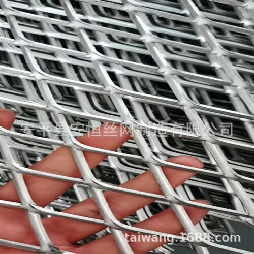 2mm厚铝板网丝梗3mm网孔26*52mm 外墙装饰铝网 外形尺寸可加工