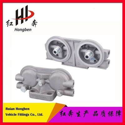商用车柴油滤座铝座T64102003 皮卡大型车柴油车 滤清器底座