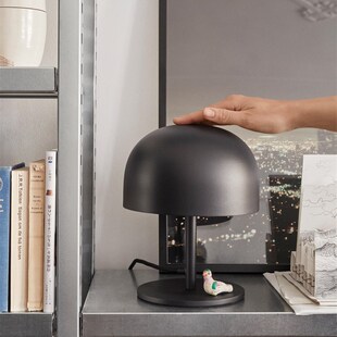 三色变光铁艺帽子台灯酒s店样板房客厅卧室书房床头柜LED护眼台灯