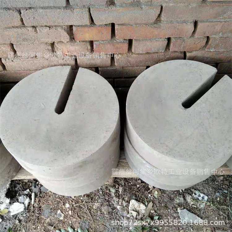 铸铁配重块圆形坠砣压载铁平衡重铁块电气化铁路复合坠砣