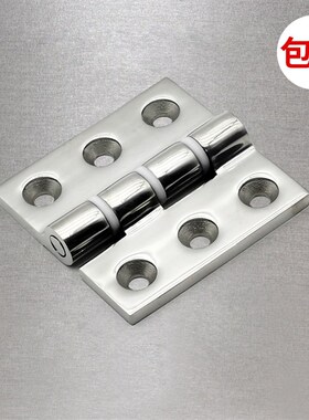 工业配电箱铰链正方形电柜阻尼ZL079不锈钢30R4合页重型静音铰链