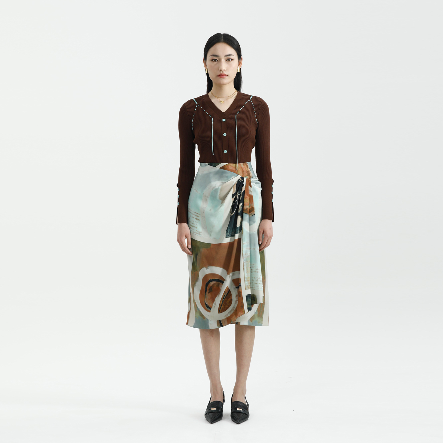 秋季新款小香风针织衫气质女