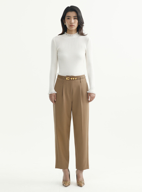 卡莉朵拉针织衫C27C7313秋季新款通勤休闲风上衣