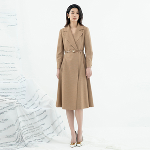 宽松 通勤休闲女气质高级感时尚 卡莉朵拉风衣C27C7605秋季 新款