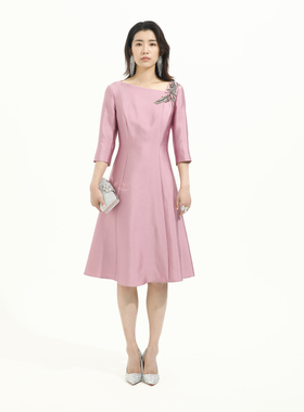 卡莉朵拉连衣裙C27C7528秋季新款通勤气质风女