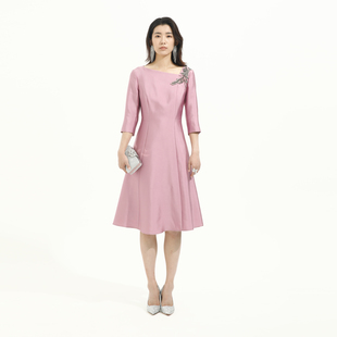 卡莉朵拉连衣裙C27C7528秋季 通勤气质风女 新款