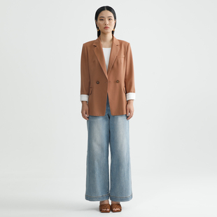 卡莉朵拉西服外套C28C7115秋季 通勤休闲气质女 新款