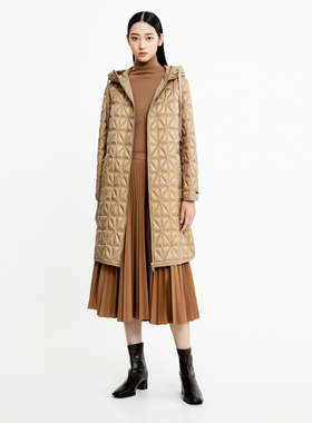 卡莉朵拉羽绒服C26D7916冬季新款精致时尚经典时髦雅致