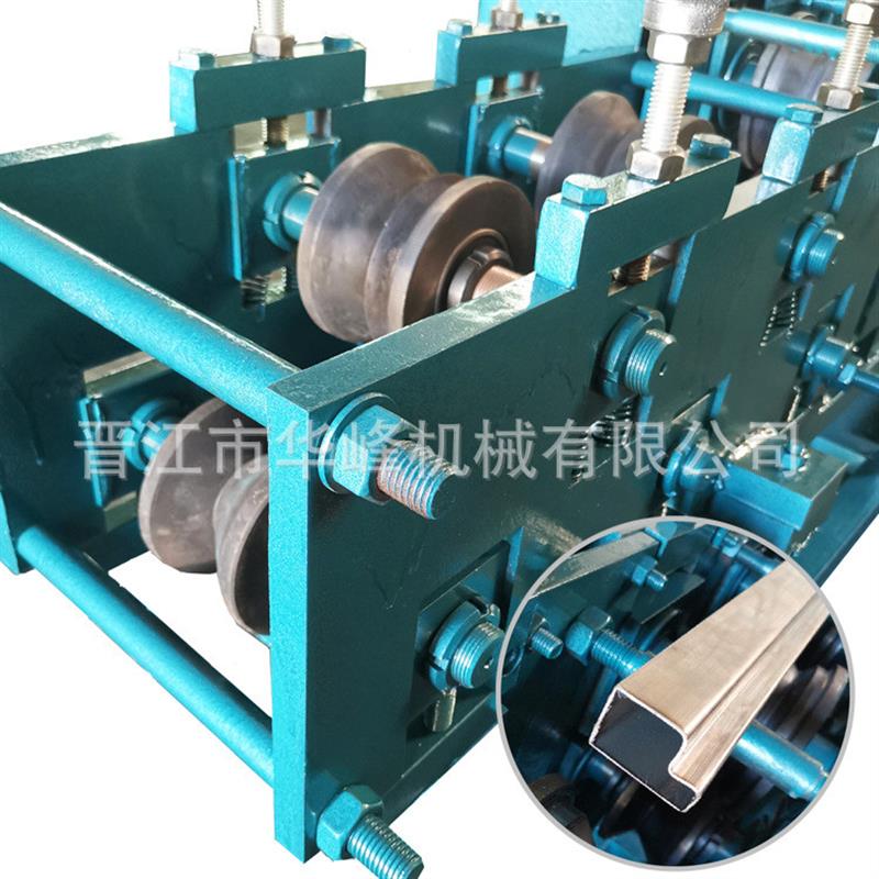 异形方管加工设备 异形门框管机 异形钢管成型设备