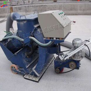 抛丸机 小型水平移动式 标志线路面抛丸机 混凝土浮浆清理设备