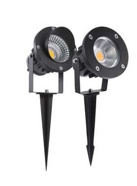 5w7w9w10w12w15w高压低压12v24v调光插地灯庭院灯LED射灯工程灯