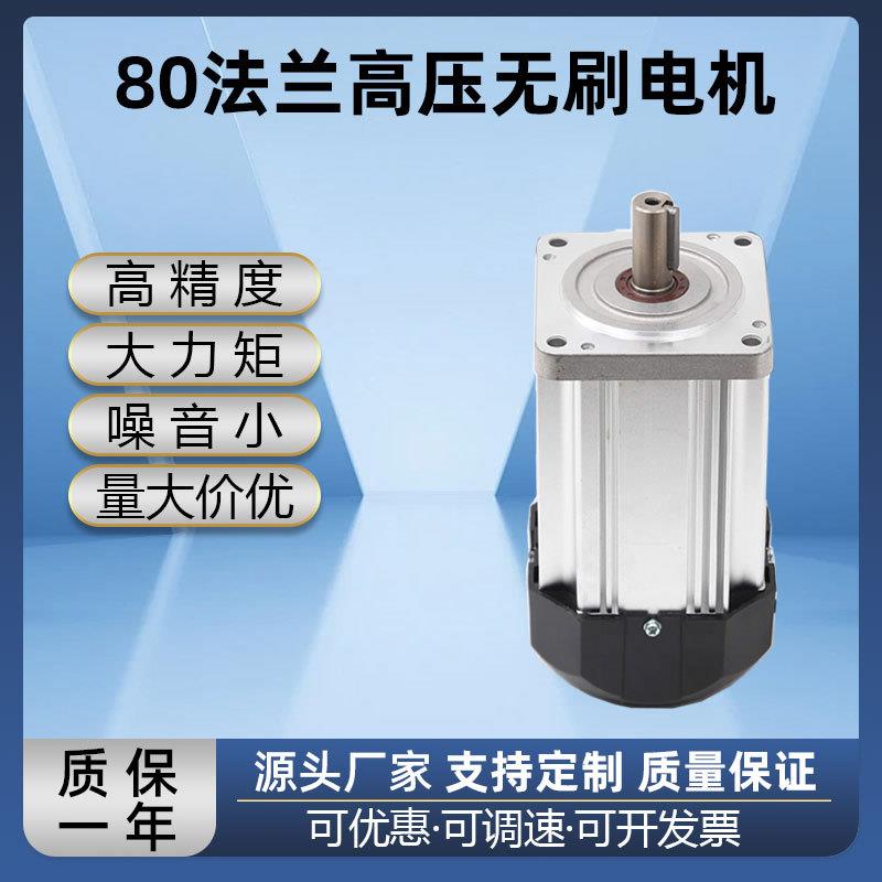 高转速大功率静音马达6000转1000W1.6n.m长182.5mm直流无刷电机