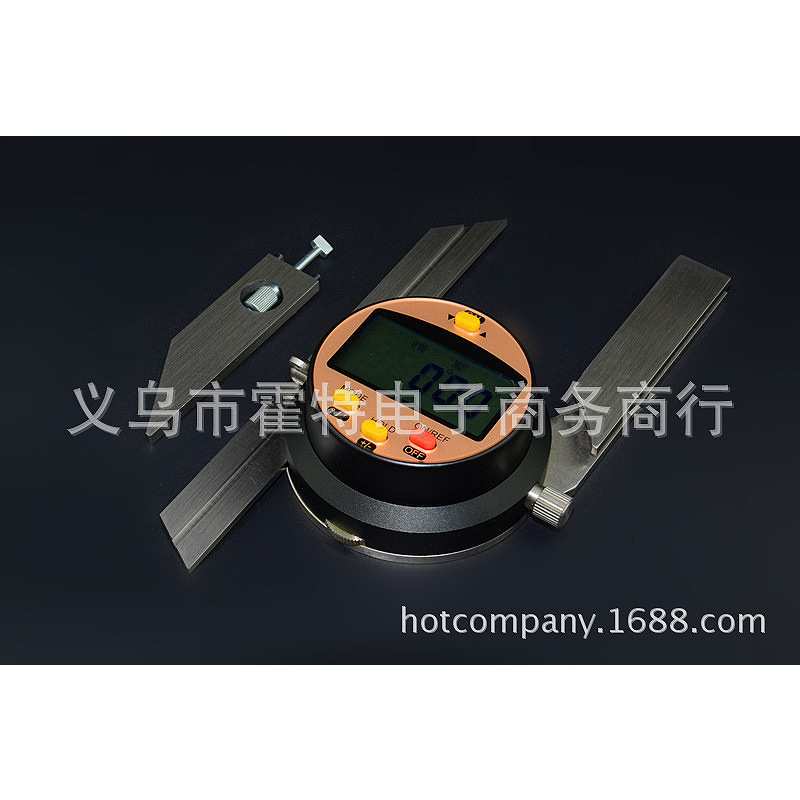 HUOTO 360度 0.01度 数显角度尺组合角度尺移动角尺量角器