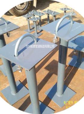 铭意PT-2型平管支托PT-2-65-500施工图图号S1-15-86材质Q235B