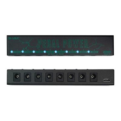 外贸 M-VAVE 8路9V电源乐器吉他效果器电源降噪乐器配件