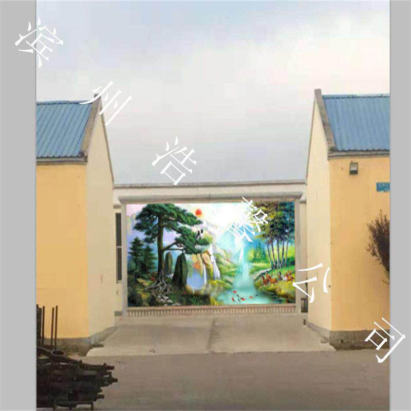 外墙陶瓷壁画 瓷砖壁画 山水风景陶瓷瓷砖壁画 体育画 全瓷壁画