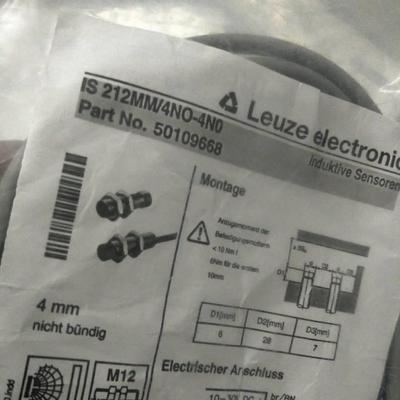 Leuze劳易测接近开关IS 112MM/4NO-4E0/ISS 212MM/2NC-8N0-M12