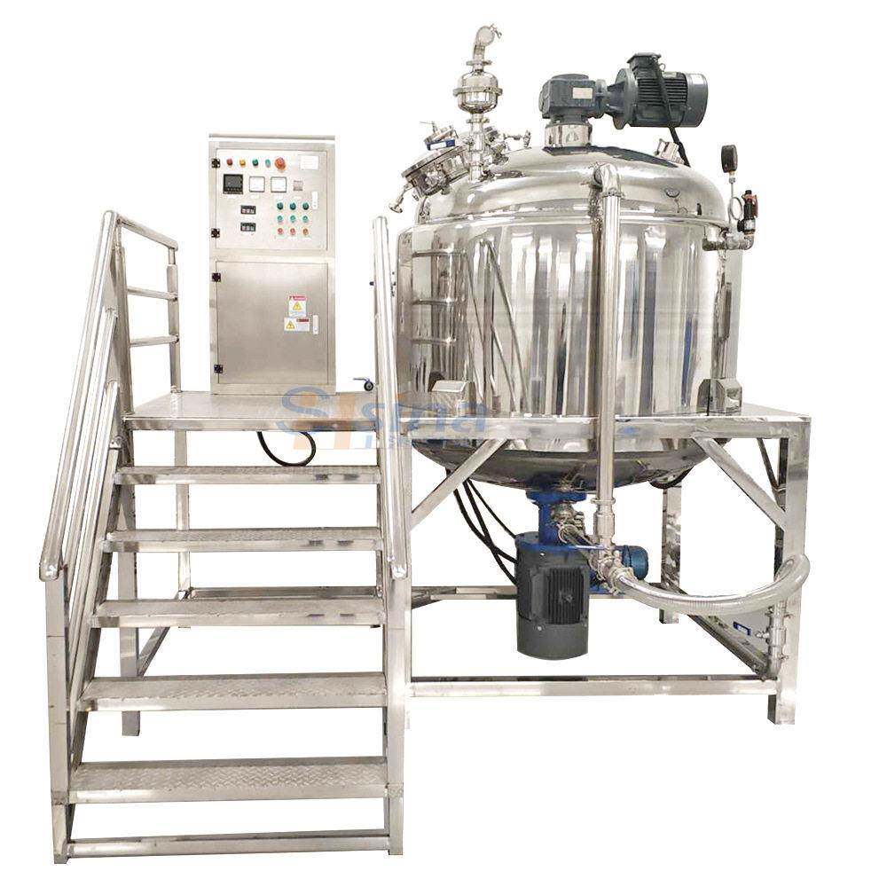 膏体脱泡真空搅拌机纳米级密实细腻洗护成品原料拌合机器