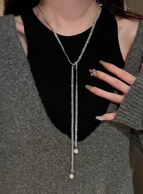毛衣链长款轻奢小众高级感大气高档秋冬2025新款装饰配饰项链女款